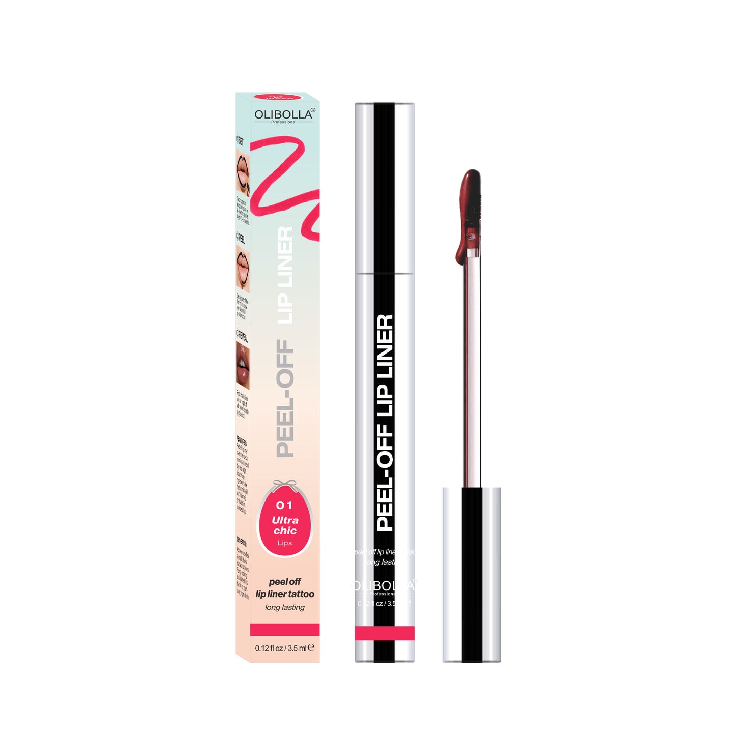 Peel-Off Lip Liner Stain